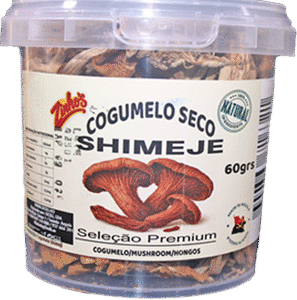 Cogumelos Shimeje secos